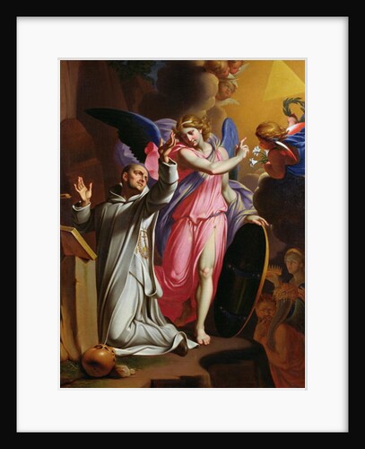 St. Bruno at Prayer, 1671 by Adrien Sacquespee