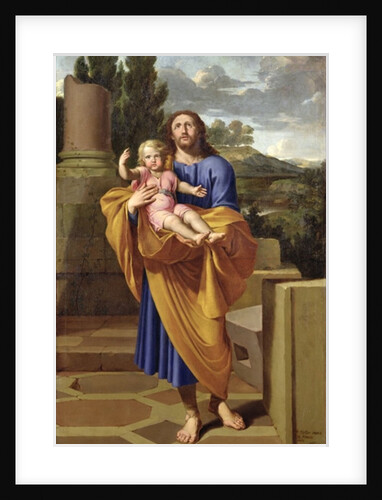 St. Joseph Carrying the Infant Jesus, 1665 by Pierre Letellier