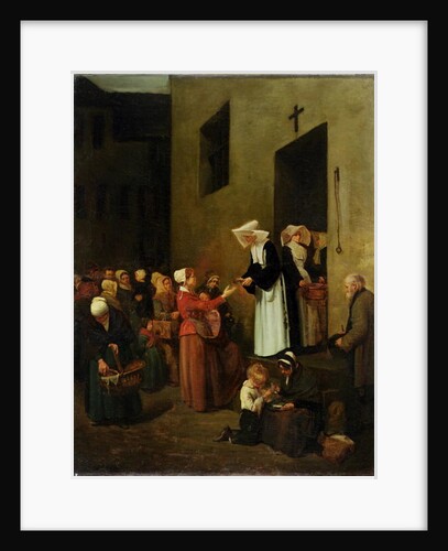 Charity, 1851 by Francois Bonvin