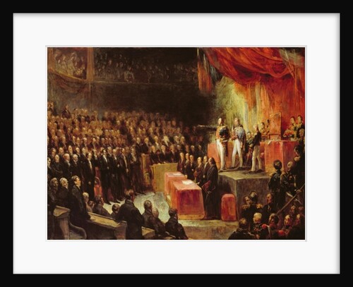 Study for King Louis-Philippe Swearing his Oath to the Chamber of Deputies, 9th August 1830 by Ary Scheffer