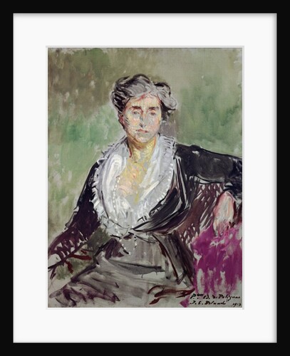 Study for a portrait of the Princess Edmond de Polignac, 1913 by Jacques-Emile Blanche