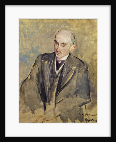 Study for a portrait of Henri Bergson 1911 by Jacques-Emile Blanche