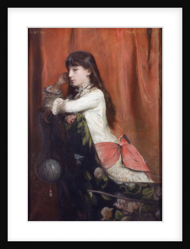 Mademoiselle Lia Levy, 1882 by Emile Levy