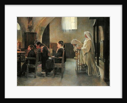 The Eve of the First Communion, before 1890 by Henri Alphonse Louis Laurent-Desrousseaux