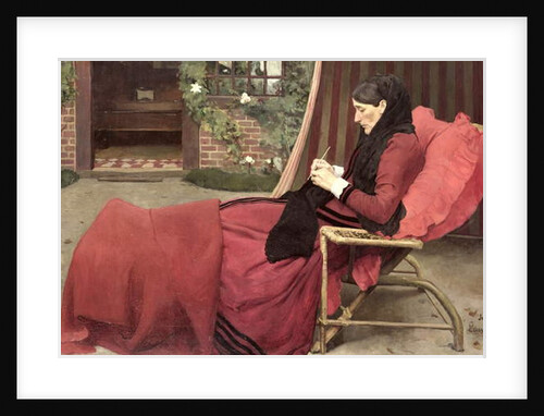 Portrait of My Mother, 1902 by Jean-Pierre Laurens