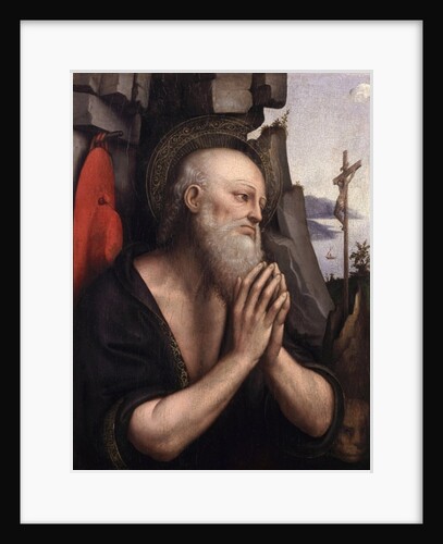 The Penitent St. Jerome by Giovanni Pietro Rizzoli Giampietrino