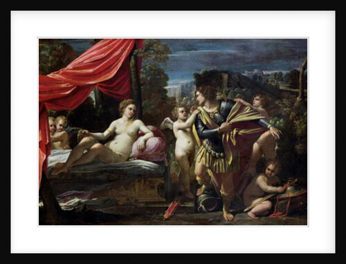 Mars and Venus, before 1620 by Sisto Badalocchio