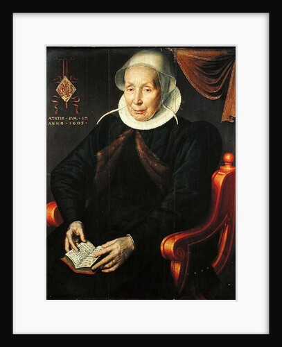 Portrait of an Elderly Woman, 1603 by Aert Pietersz.