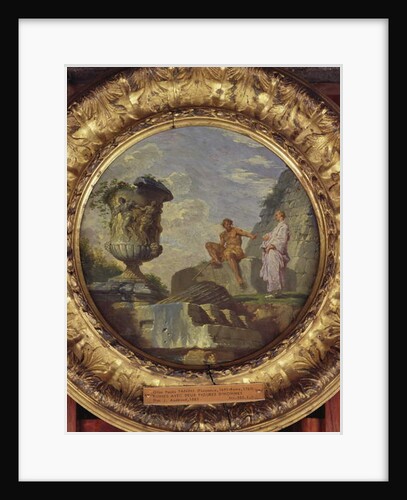 Ruins with Two Men, c.1750-60 by Giovanni Paolo Pannini or Panini
