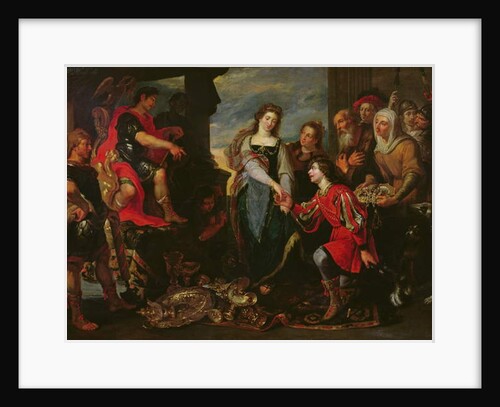 The Continence of Scipio by Pieter van Mol