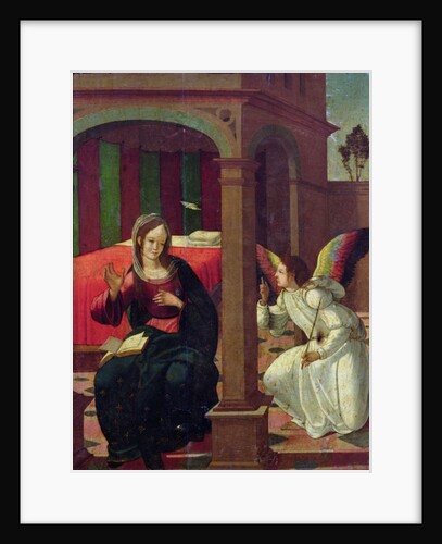The Annunciation by Master of the Manchester Madonna
