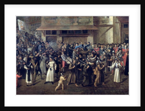 Procession of the Holy League, c.1590-93 by Francois Bunel