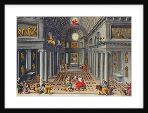 The Triumph of the Church or An Allegory of Christianity by Hans or Jan Vredeman de Vries