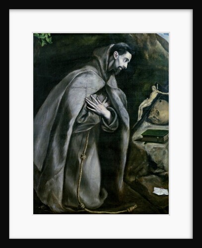 St. Francis of Assisi, 1580-95 by El Greco