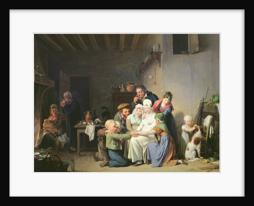 The Game of Pied de Boeuf, c.1824 by Louis Leopold Boilly