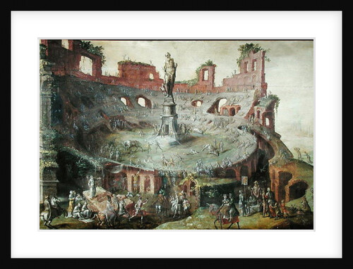 Antique Bullfighting, 1552 by Maerten van Heemskerck
