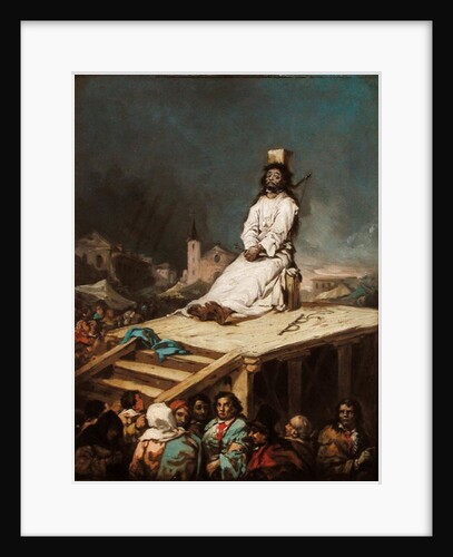 The Garrotte by Eugenio Lucas y Padilla
