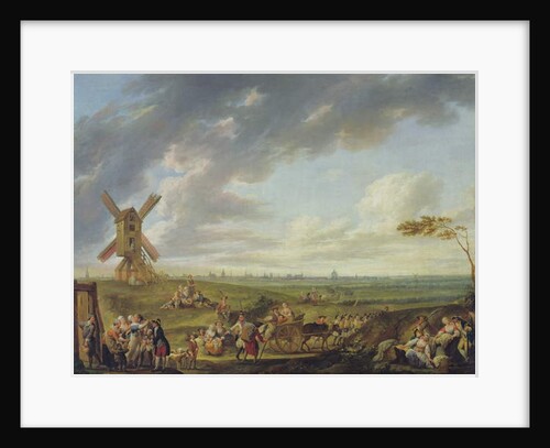 Reception of a Soldier Returning Home, 1774 by Louis Joseph Watteau