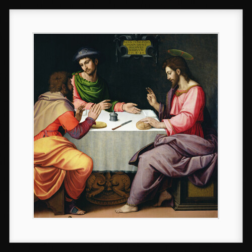 The Supper at Emmaus, c.1520 by Ridolfo Il Ghirlandaio