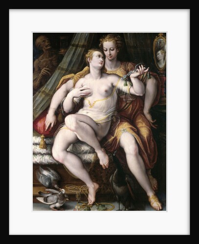Vanity, Modesty and Death, 1569 by Jan van der (1523-1605) Straet