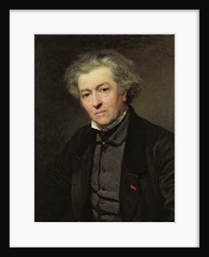 Camille Corot 1858 by Leon-Auguste-Adolphe Belly