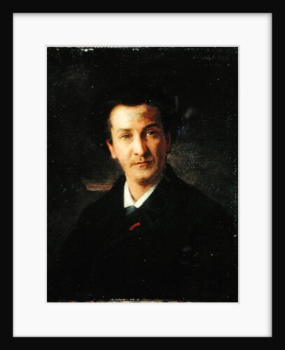 Portrait of Francois Coppee by Jules Emmanuel Valadon