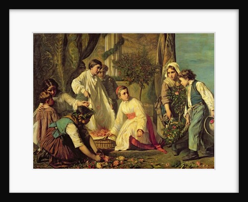 Corpus Christi, 1855 by Alexandre Antigna