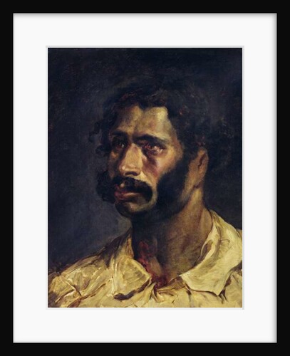 Portrait of the Carpenter of 'The Medusa', c.1812 by Theodore Gericault