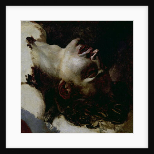 Head of a Dead Young Man, before 1819 by Theodore Gericault