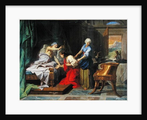 Isaac Blessing Jacob, 1692 by Jean-Baptiste Jouvenet