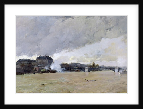 The Flooding of the Seine, c.1903 by Luigi Loir