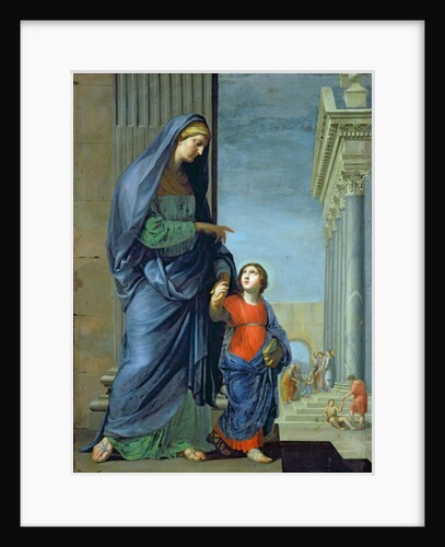 St. Anne Leading the Virgin to the Temple, c.1635-45 by Jacques Stella