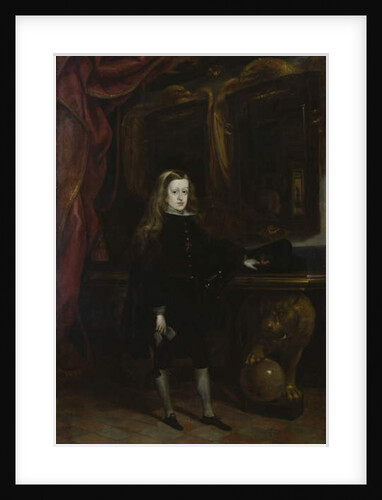 Portrait of Charles II of Habsbourg aged 12, 1673-85 by Don Juan Carreno de Miranda
