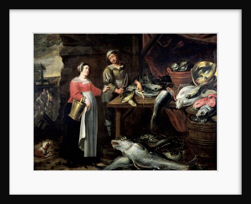 The Fishmonger by Alexander van Adriaenssen