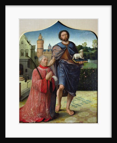 St. John the Baptist and a Canon by Jan II Provost
