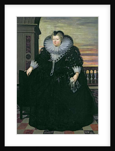 Marie de Medici Queen of France, 1617 by Frans II Pourbus