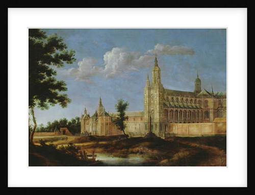 View of the Abbey of Saint-Amand-les-Eaux, founded 647 by Jean Francois Neyts