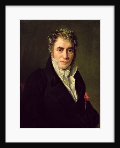 Jacques Louis David 1817 by Francois Joseph Navez