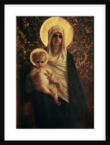 Virgin and Child, 1872 by Antoine Auguste Ernest Herbert or Hebert