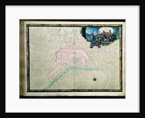 Ms. 988, Vol.3 fol.38 Plan of Rochefort and its surroundings by Sebastien Le Prestre de Vauban