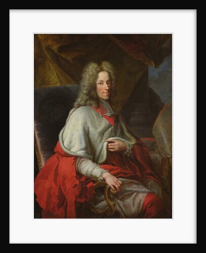 Portrait of Cardinal Joseph Clement de Baviere, Elector of Cologne by Joseph Vivien