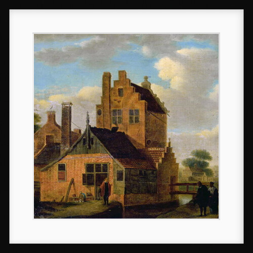 Brick Houses by Dutch School