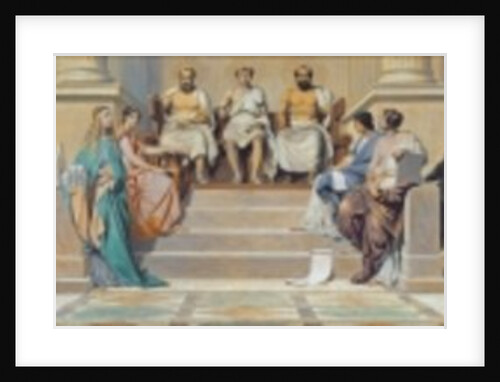 Hemicycle of the Ecole des Beaux-Arts, c.1836-41 by Hippolyte Delaroche