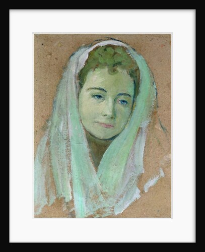 Marthe with a White Veil, 1891 by Maurice Denis