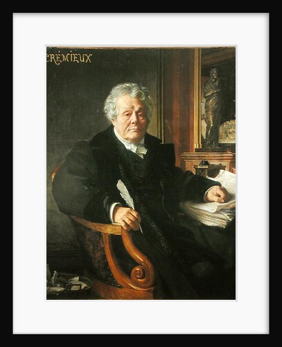 Adolphe Cremieux, 1878 by Jean Jules Antoine Lecomte du Nouy