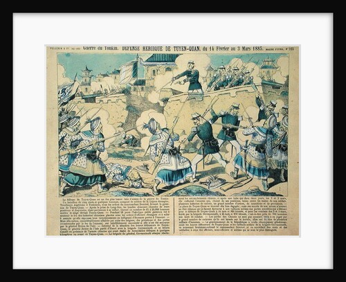 Defence of Tuyen Quang, 14th February 1885 by French School