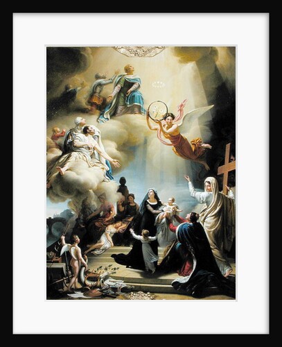 Allegory in Honour of the Birth of Henri de France Duke of Bordeaux in 1820, 1821 by Jean-Charles Tardieu