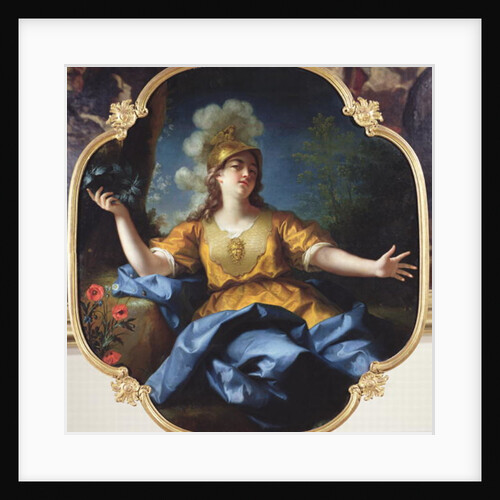 Portrait of a Woman as Minerva, 1730 by Jean Raoux