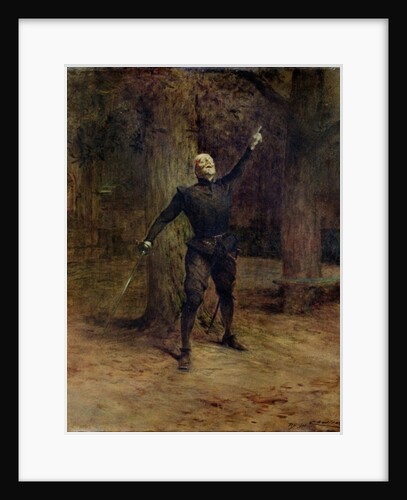 Constant Coquelin as Cyrano de Bergerac by Theobald Chartran