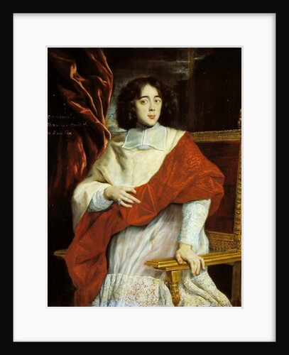 Emmanuel-Theodose de la Tour d'Auvergne Cardinal de Bouillon, 1669 by Giovanni Battista Gaulli